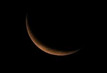 NASA observa Lua crescente com Júpiter e Vênus no céu