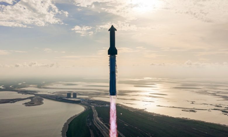 SpaceX prioriza resiliência em voo de foguete Starship 10