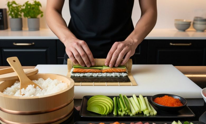 Sushi Design apresenta 12 ferramentas essenciais para sushi caseiro