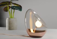 Conceito de luminária escultural transforma design moderno