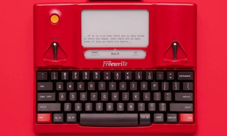 Freewrite lança edição especial Valentine com design vintage