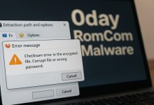 WinRAR é explorado em ataque com malware RomCom CVE-2025-8088