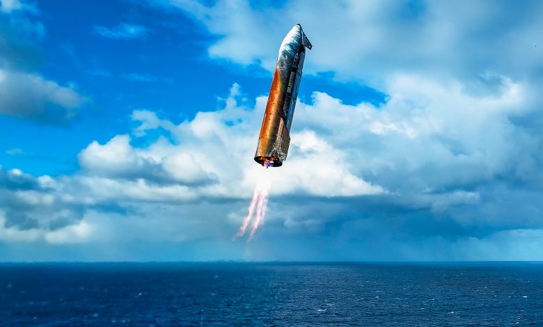 SpaceX recupera foguete Starship após histórico voo 10