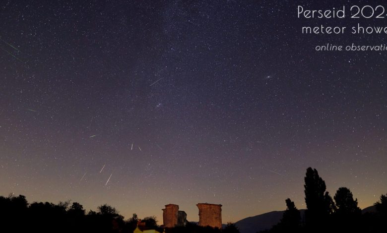 NASA transmite pico da chuva de meteoros Perseidas hoje