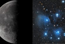 NASA observa rendezvous da Lua com as Plêiades em agosto