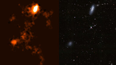 NASA observa galáxias caindo no aglomerado de Virgem a 547 km/s