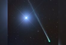 NASA observa cometa C/2025 R2 (SWAN) a caminho da Terra