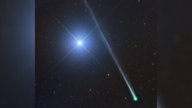NASA observa cometa C/2025 R2 (SWAN) a caminho da Terra
