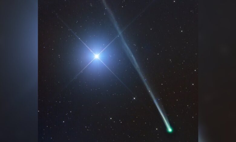 NASA observa cometa C/2025 R2 (SWAN) a caminho da Terra