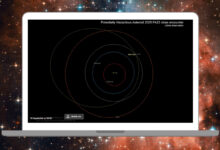 NASA transmite passagem de asteroide em órbita da Terra