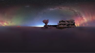 South Pole Telescope capta luz em nova missão científica