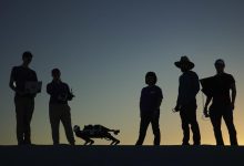 Robôs aprendem a caminhar em Marte com areia do Novo México