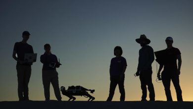 Robôs aprendem a caminhar em Marte com areia do Novo México