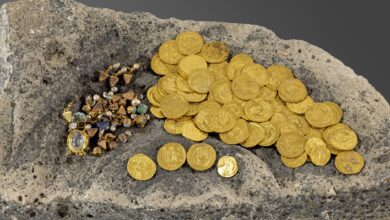 Pesquisa revela tesouro de ouro de 1.400 anos em Hippos