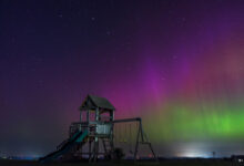 NASA registra tempestade solar e auroras nos EUA