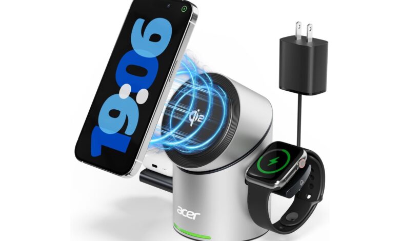 Acer lança estação de carga 3-em-1 para fãs de games