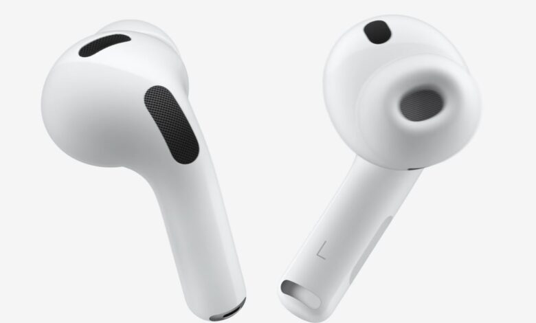 Apple redefine design do AirPods Pro 3 de dentro para fora