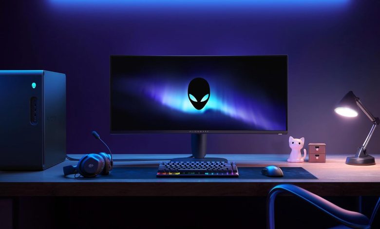 Alienware liquida monitor gamer curvo de 34'' no Prime Day