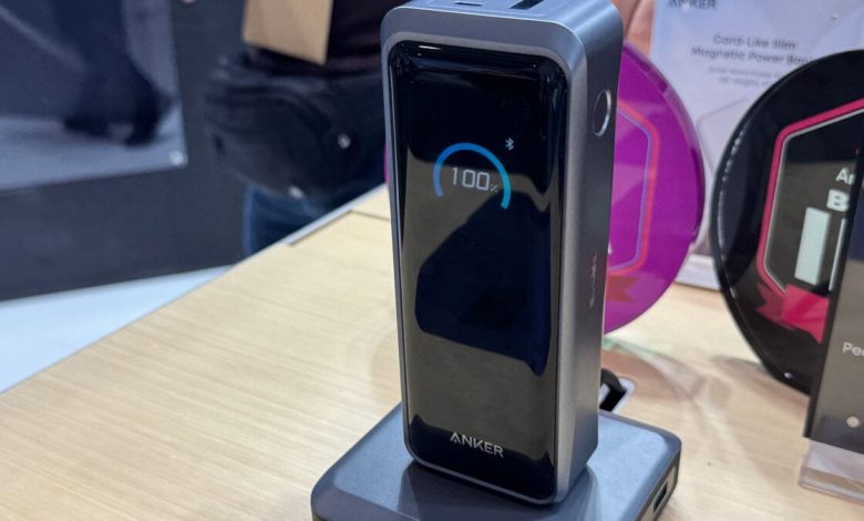 Anker lança power bank de 300W para gamers e gadgets