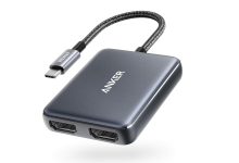 Anker lança adaptador USB-C para HDMI dual por preço imperdível