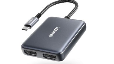 Anker lança adaptador USB-C para HDMI dual por preço imperdível