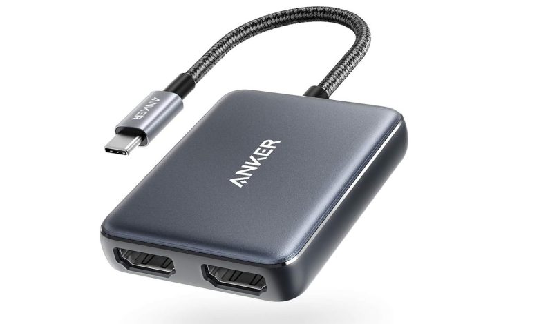 Anker lança adaptador USB-C para HDMI dual por preço imperdível