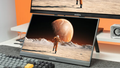 Arzopa lança monitor portátil de 180Hz para gamers