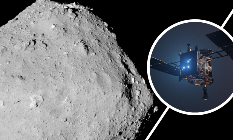 NASA encontra água fluida no asteroide Ryugu