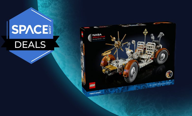 NASA lança rover Lego Technic do histórico Apollo com desconto