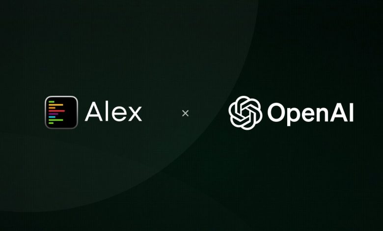 OpenAI contrata equipe da startup Alex para assistente de código