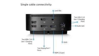 HP lança dock 11 em 1 com 55% de desconto para gamers