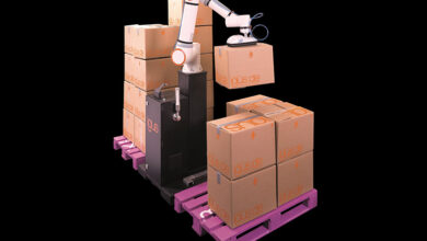 igus apresenta robô cobot FR20 para paletização no Pack Expo