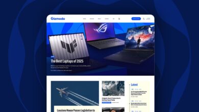 Gizmodo revela novo visual e explora tendências em gadgets