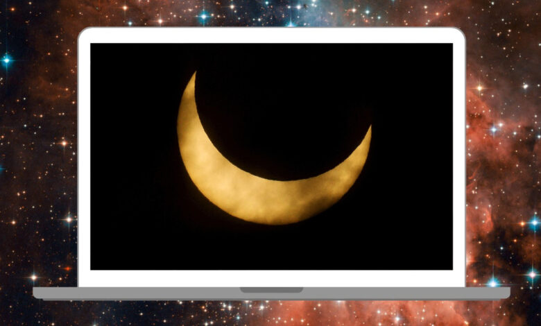 NASA transmite eclipse solar parcial ao vivo em 21 de setembro