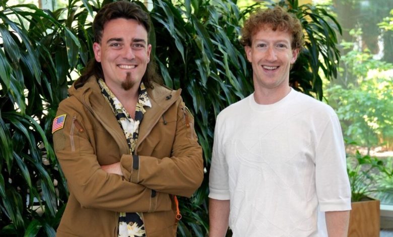 Zuckerberg e Palmer Luckey criam gadget VR para o exército
