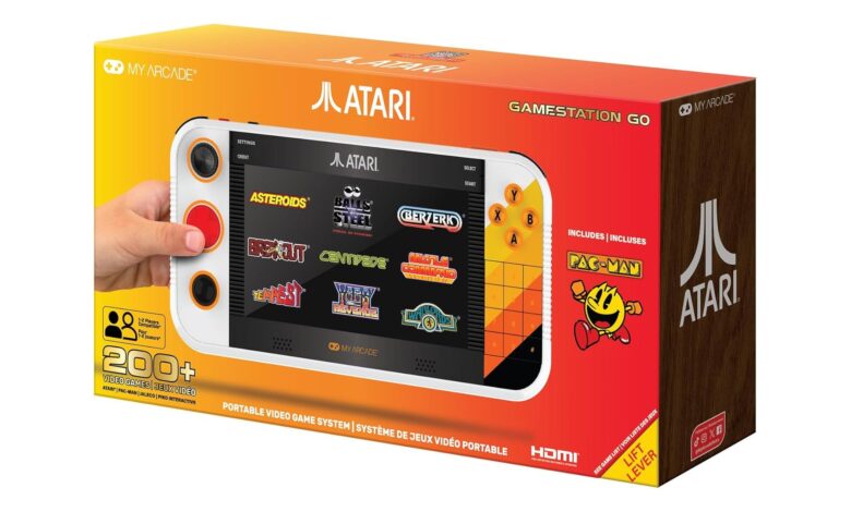 Atari Gamestation Go com 200+ games retro já em pré-venda