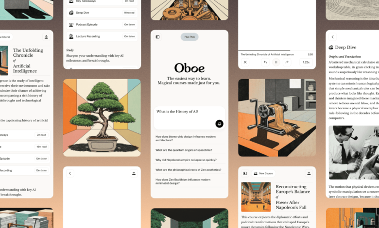 Oboe lança app de aprendizado apoiado por IA e captação