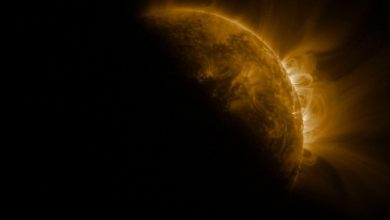 NASA captura imagem de satélite antes de eclipse lunar