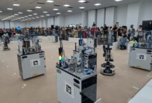 Robôs da RoboCup Logistics League ajudam na automação logística