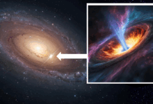 Astrônomos descobrem buraco negro em órbita de galáxia anã