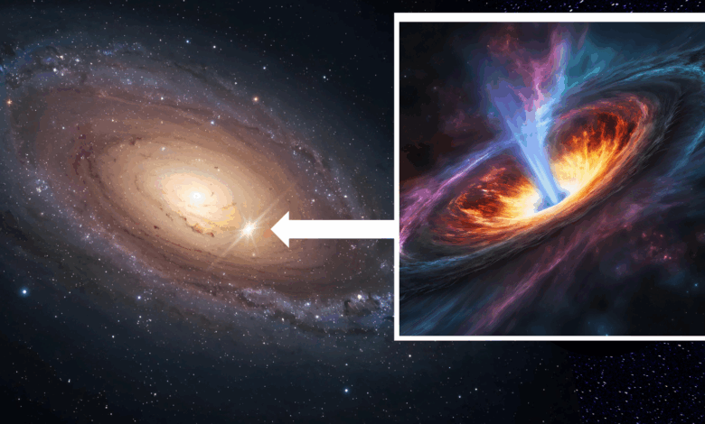 Astrônomos descobrem buraco negro em órbita de galáxia anã