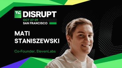 Mati Staniszewski explora captação em IA vocal na Disrupt 2025