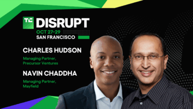 Hudson e Chaddha investem no Builders Stage da Disrupt 2025