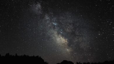 NASA observa Via Láctea em noite de lua nova em 21 set