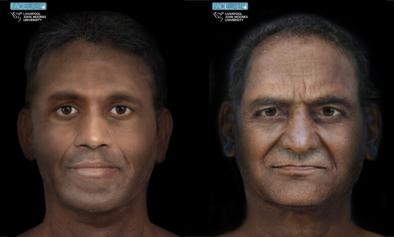 Nova pesquisa revela rostos de homens de 2.500 anos na Índia