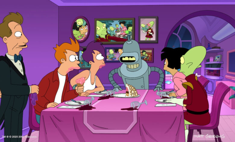 Futurama explora missão cómica em nova órbita da série