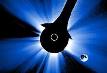 Satélites da NASA capturam a Lua cobrindo o Sol