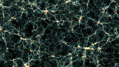 Simulação revela universo em nova escala pela NASA