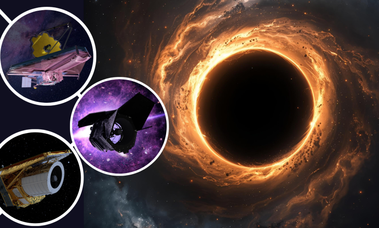 NASA, ESA e rome buscam buracos negros primordiais
