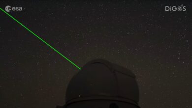 ESA rastreia lixo espacial com telescópios a laser
